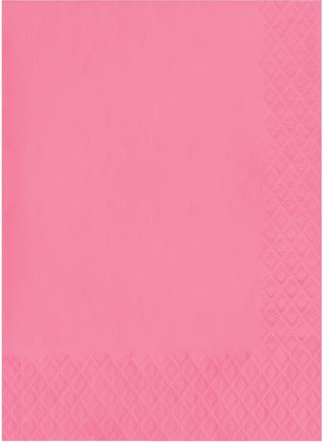 كرييتف كونفيرتينج مستلزمات طاولة التقديم الإبداعية، مناديل غداء، لوازم حفلات، لون وردي فاتح، 6.5 بوصة × 6.5 بوصة، 20 قطعة - Image 1